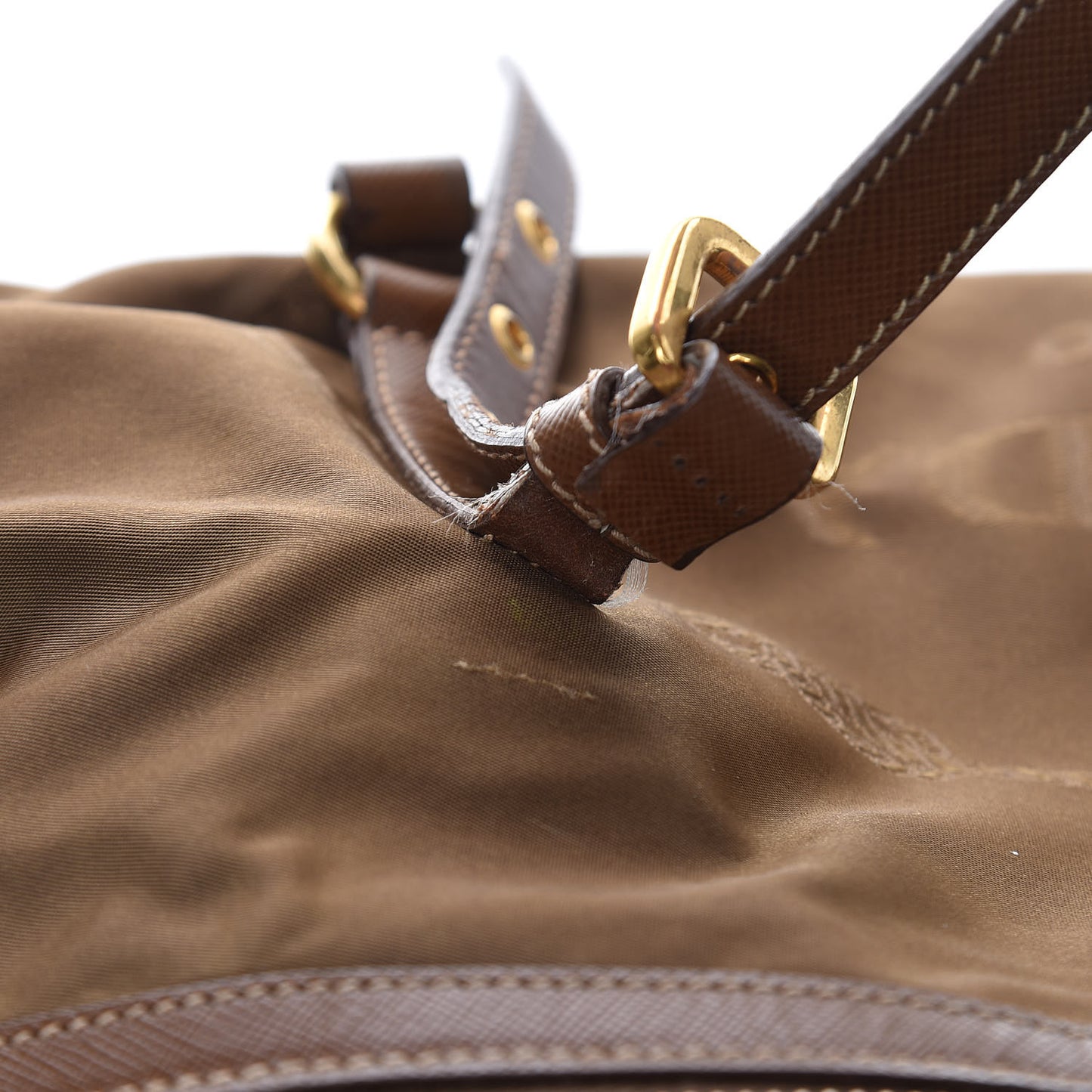 Tessuto Nylon Jacquard Logo Tote Rovere