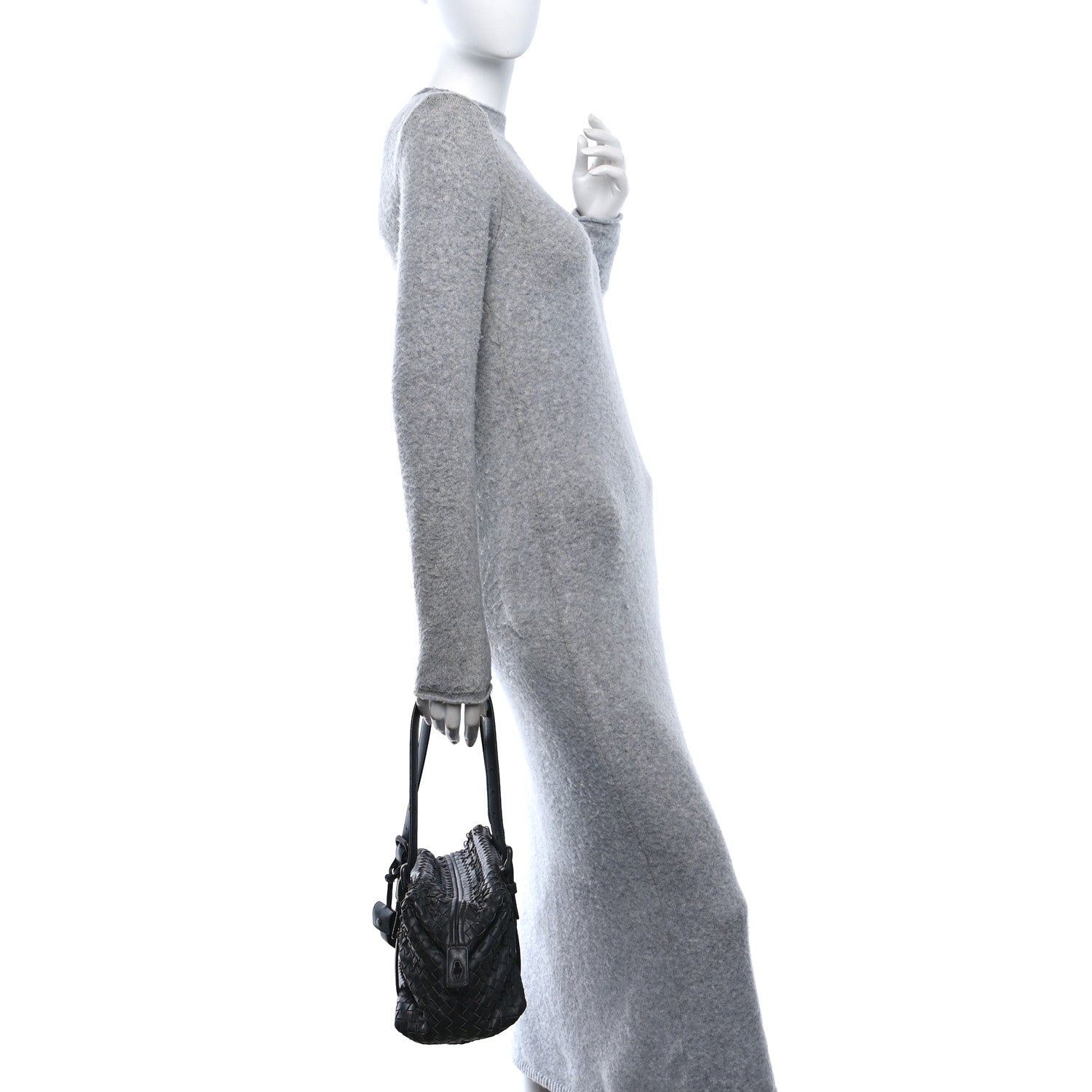 Bottega Veneta Nappa Intrecciato Montaigne Rings Bag Black 2 of 11