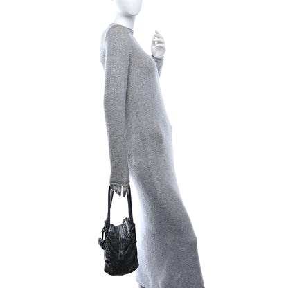 Bottega Veneta Nappa Intrecciato Montaigne Rings Bag Black 2 of 11