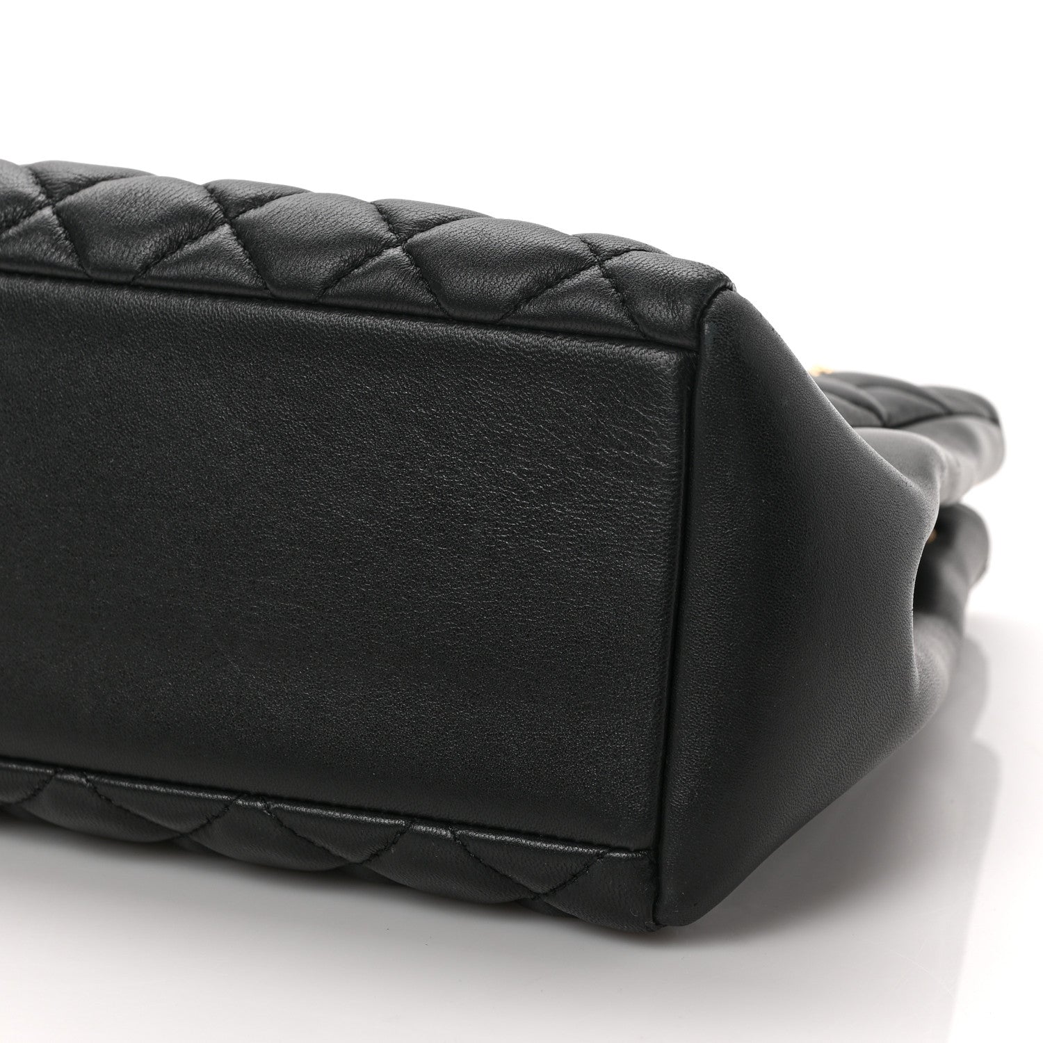 Versace Nappa Quilted Medusa Chain Shoulder Bag Black 9 of 9