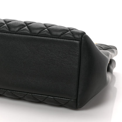 Versace Nappa Quilted Medusa Chain Shoulder Bag Black 9 of 9