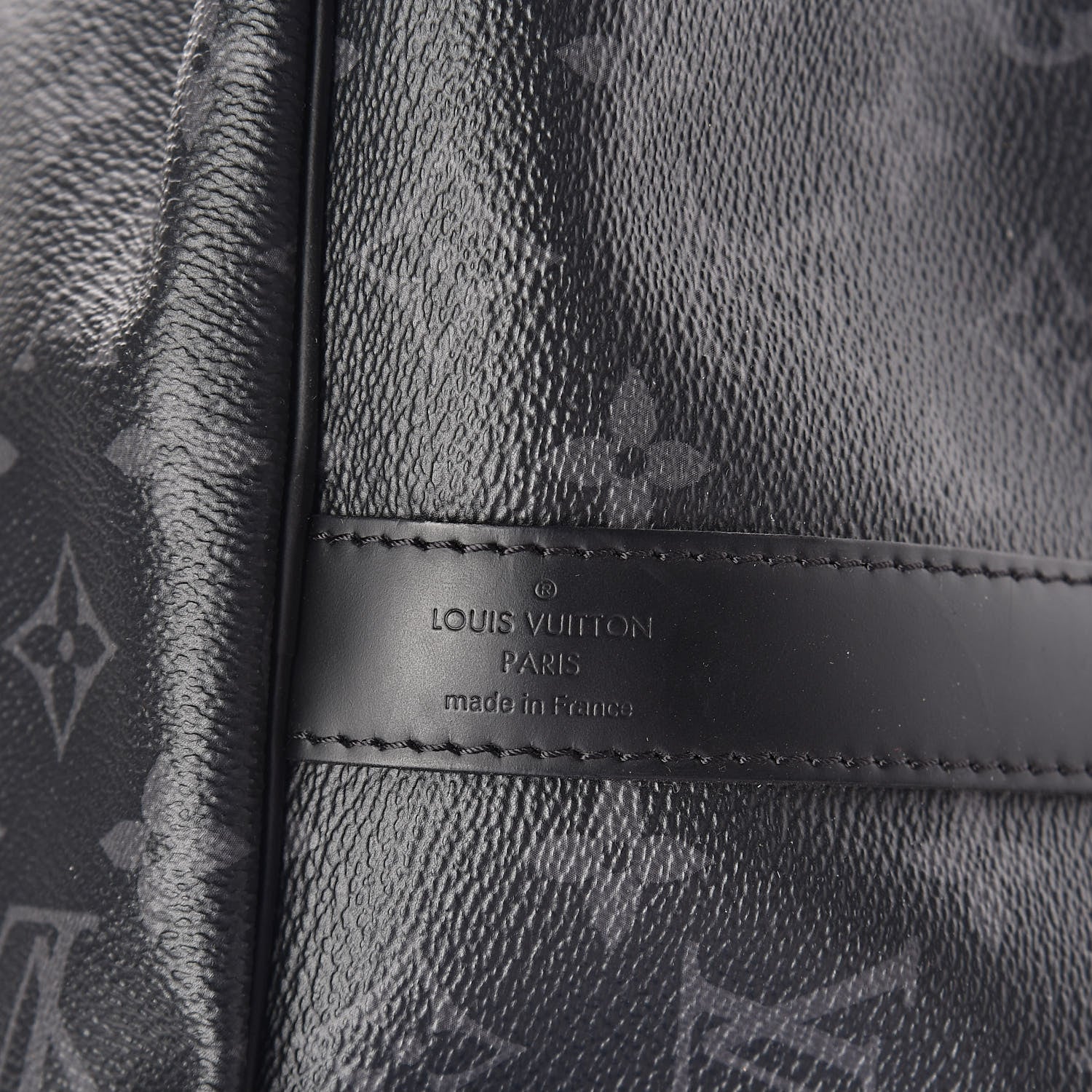 Louis Vuitton Monogram Eclipse Keepall Bandouliere 45 10 of 10