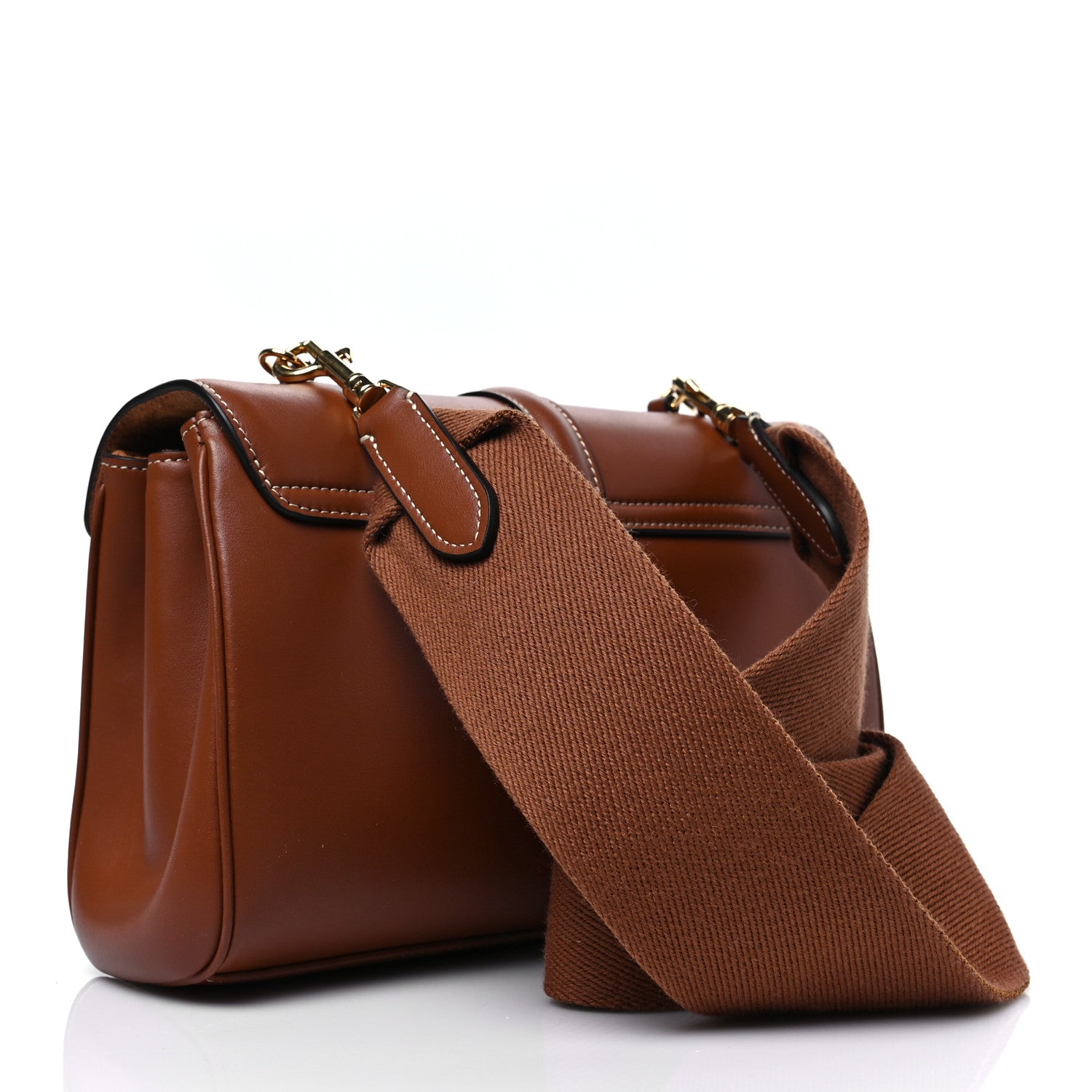 Celine Smooth Calfskin Teen Soft 16 Shoulder Bag Tan 3 of 8
