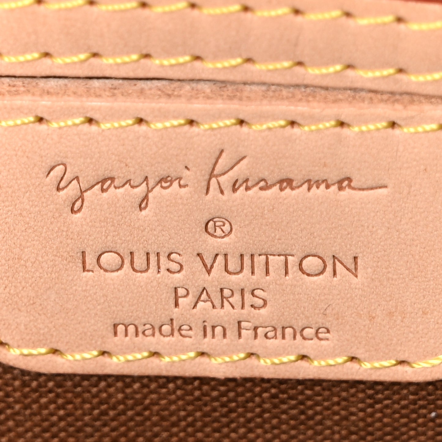 Monogram Kusama Pumpkin Dots Keepall Bandouliere 55 Red