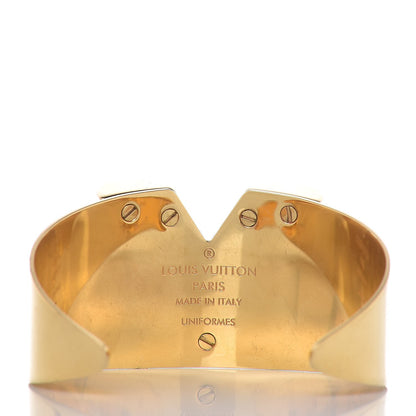 Louis Vuitton Essential V Cuff Gold 4 of 6