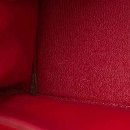 Hermes Togo Kelly Retourne 32 Rouge Vif 12 of 21