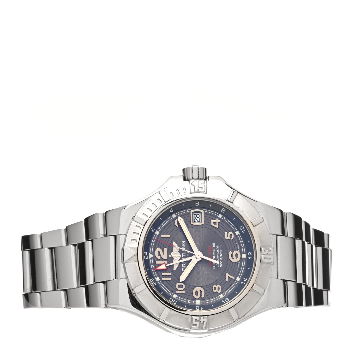 Breitling Stainless Steel 41mm Colt GMT Automatic Watch Grey A32370 2 of 4