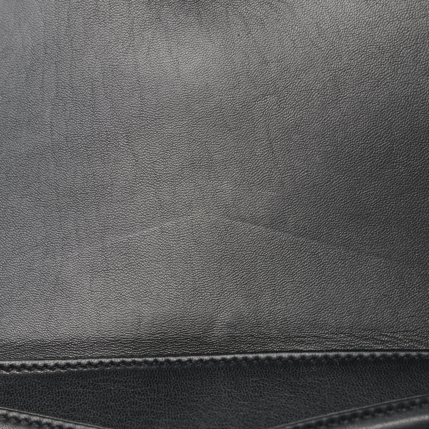 Saint Laurent Lambskin Matelasse Chevron Monogram Small Sulpice Bag Black 7 of 7