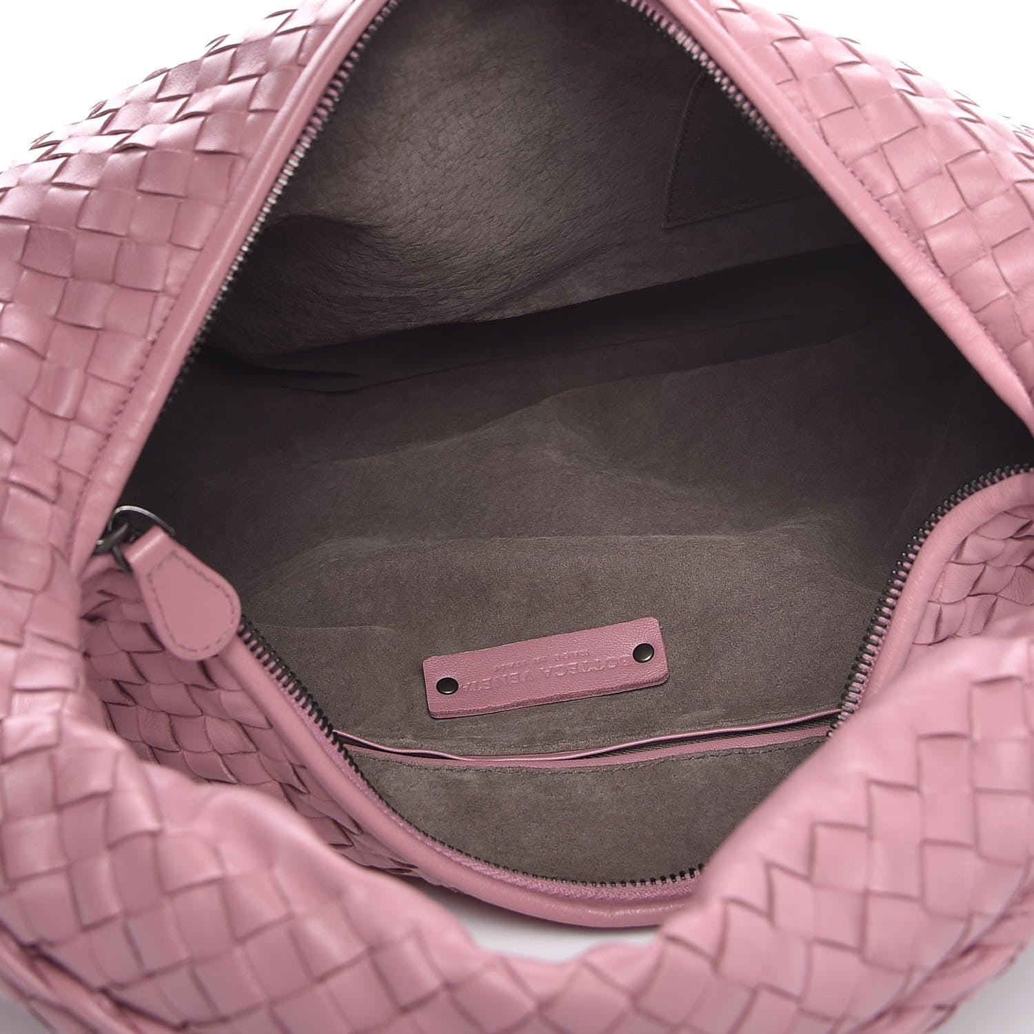 Bottega Veneta Nappa Intrecciato Large Veneta Hobo Glicine 5 of 8