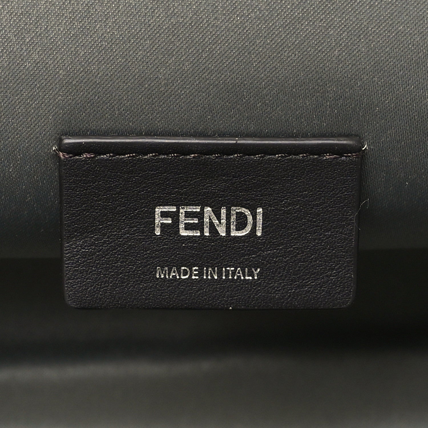 Fendi Crystal Vitello Laminato FF Fendi Small First Argento 6 of 10