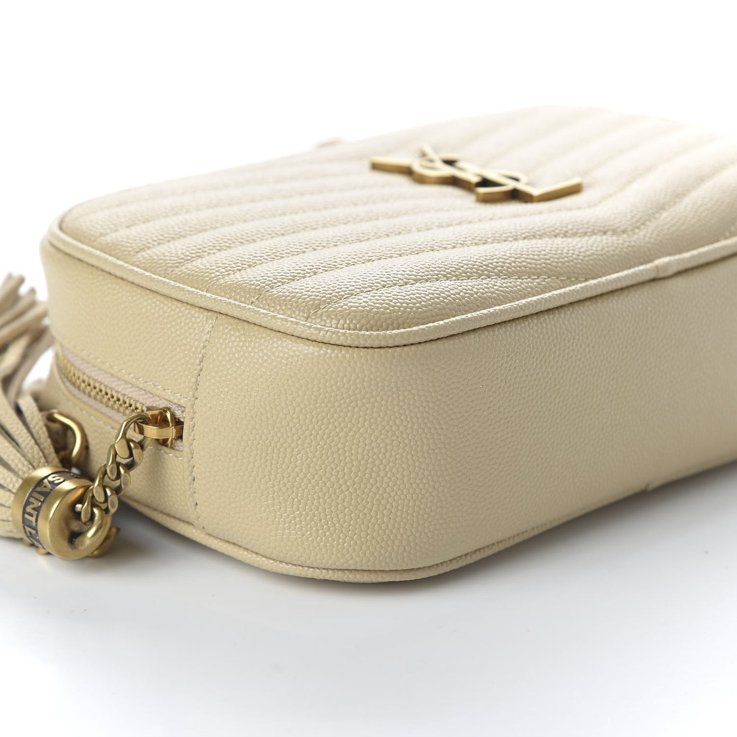 Grain De Poudre Matelasse Monogram Mini Lou Camera Bag Sea Salt