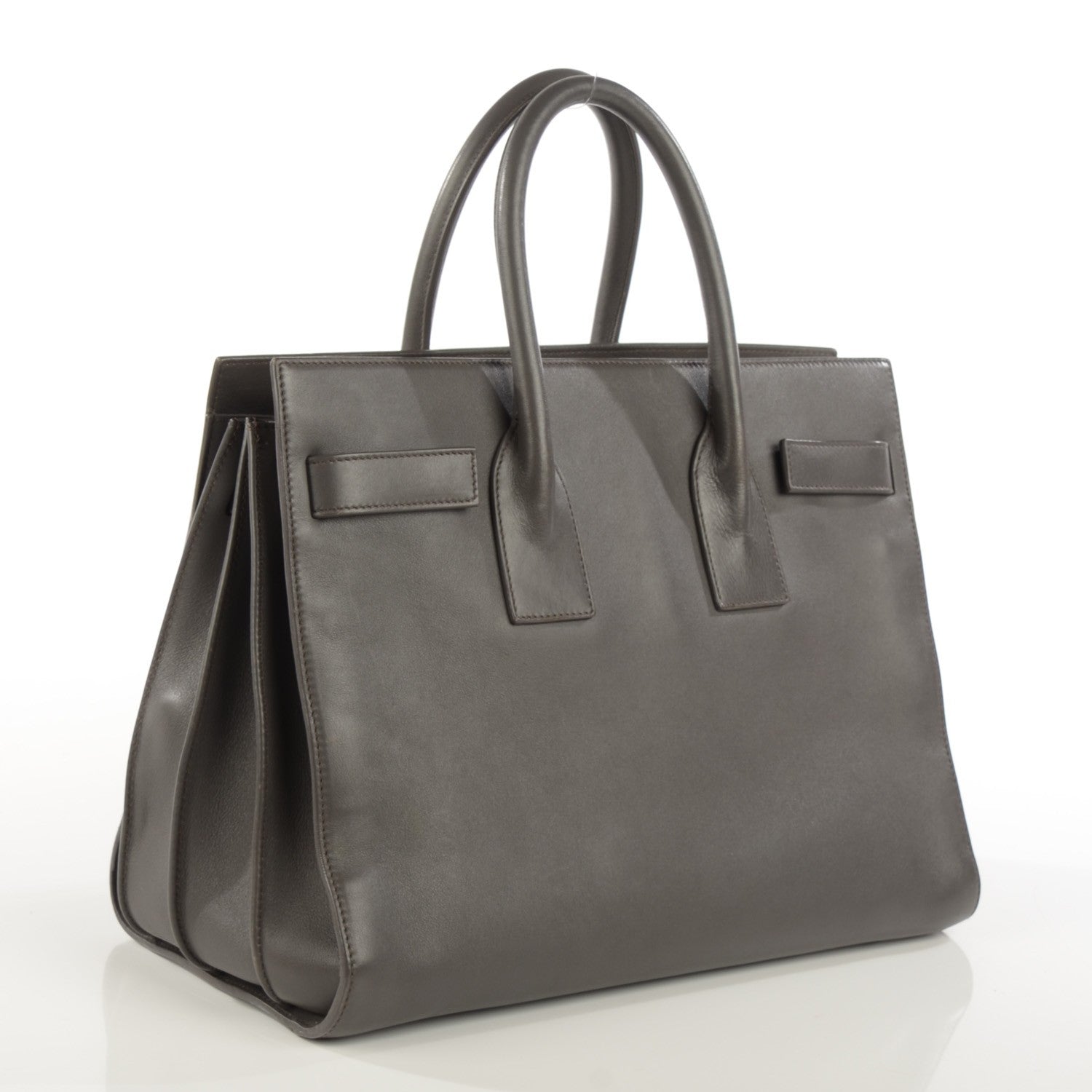 Saint Laurent Calfskin Small Sac De Jour Fog 3 of 7