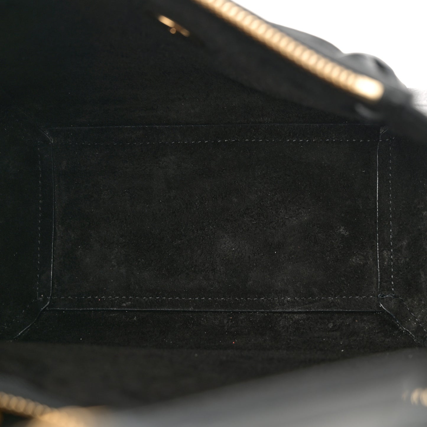 Grained Calfskin Nano Belt Bag Black
