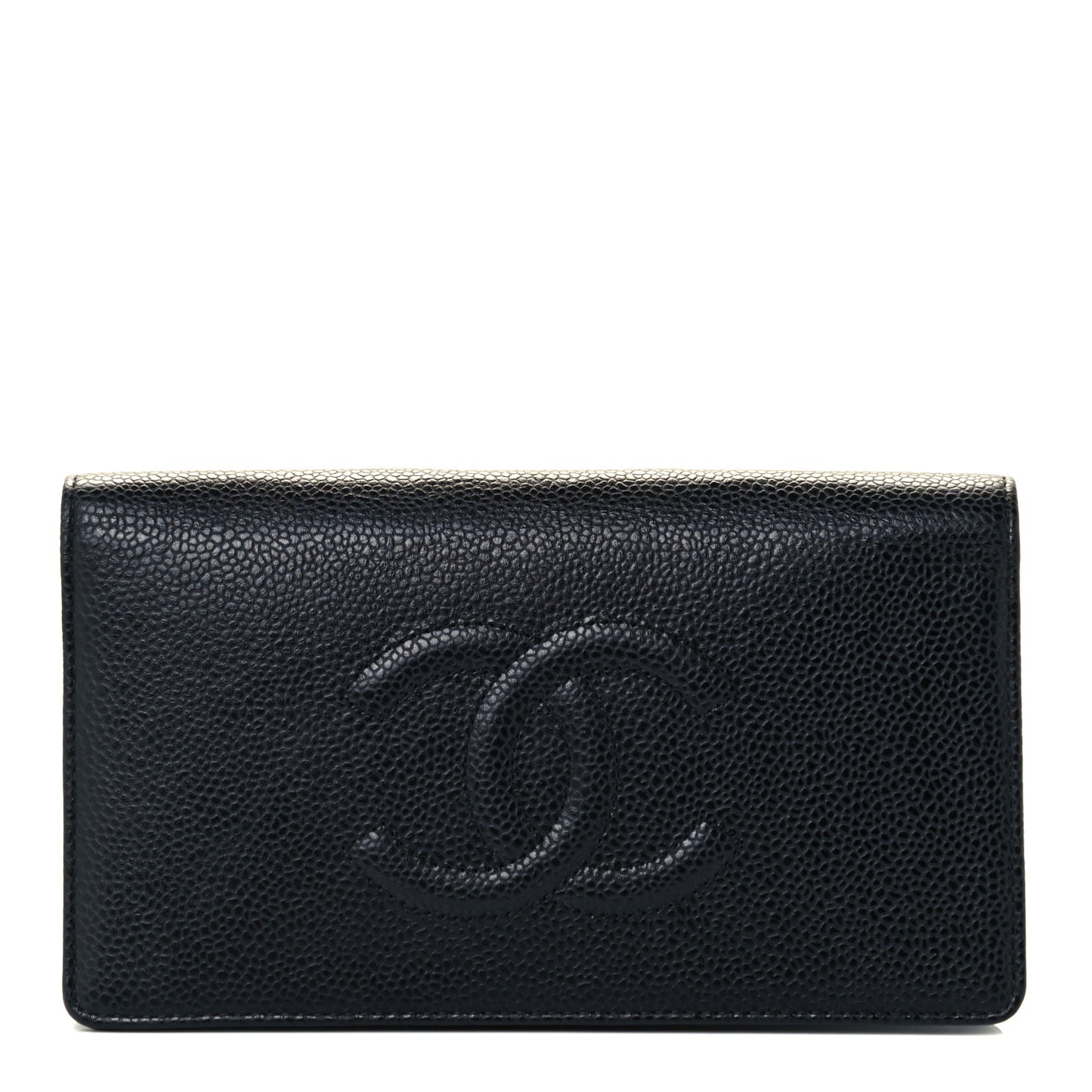 Caviar Timeless CC Yen Wallet Black