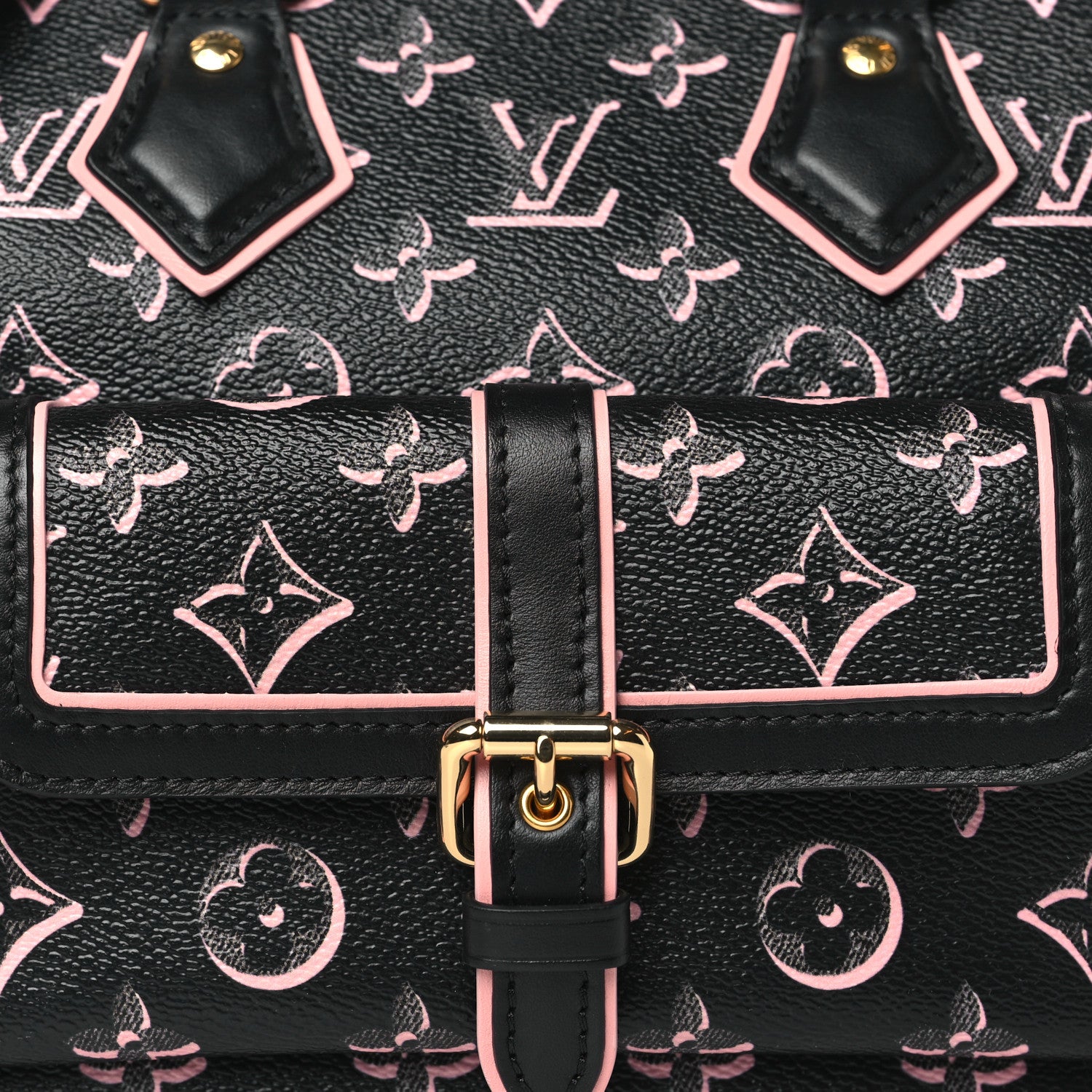 Louis Vuitton Monogram Fall for You Speedy Bandouliere 25 Black 7 of 9