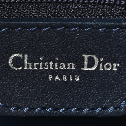 Christian Dior Denim Monogram Charms Shoulder Bag Blue 6 of 10