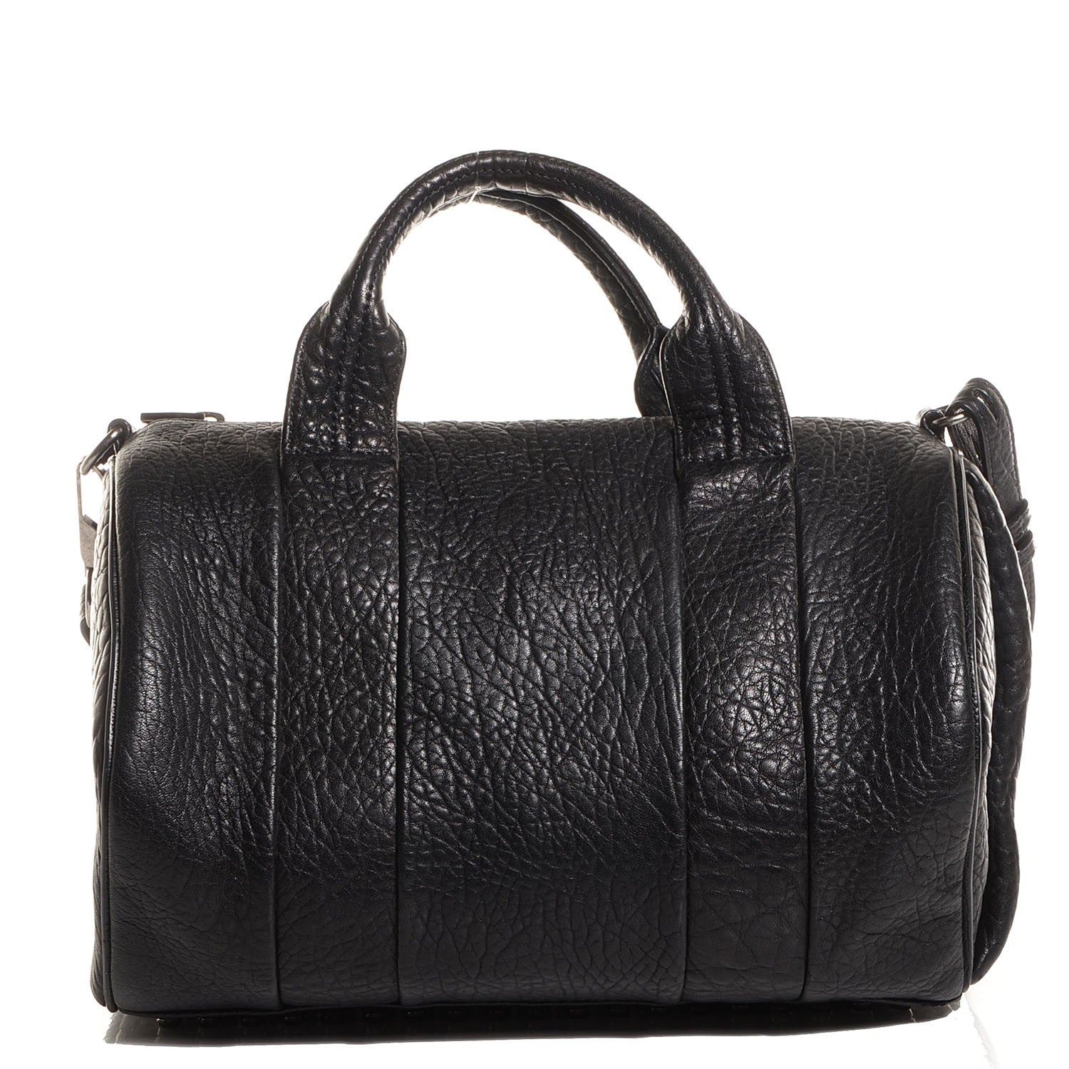 Alexander Wang Pebbled Lambskin Rocco Black Nickel Hardware 1 of 7