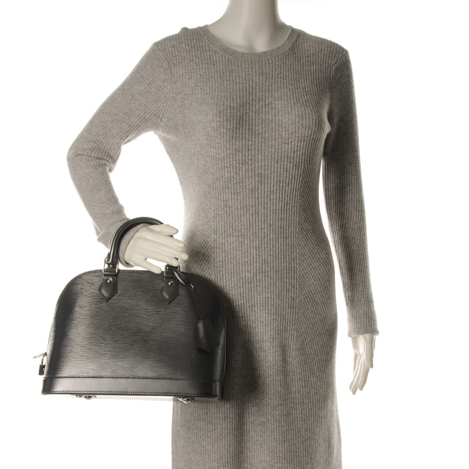 Louis Vuitton Epi Alma PM Anthracite Nacre 2 of 7