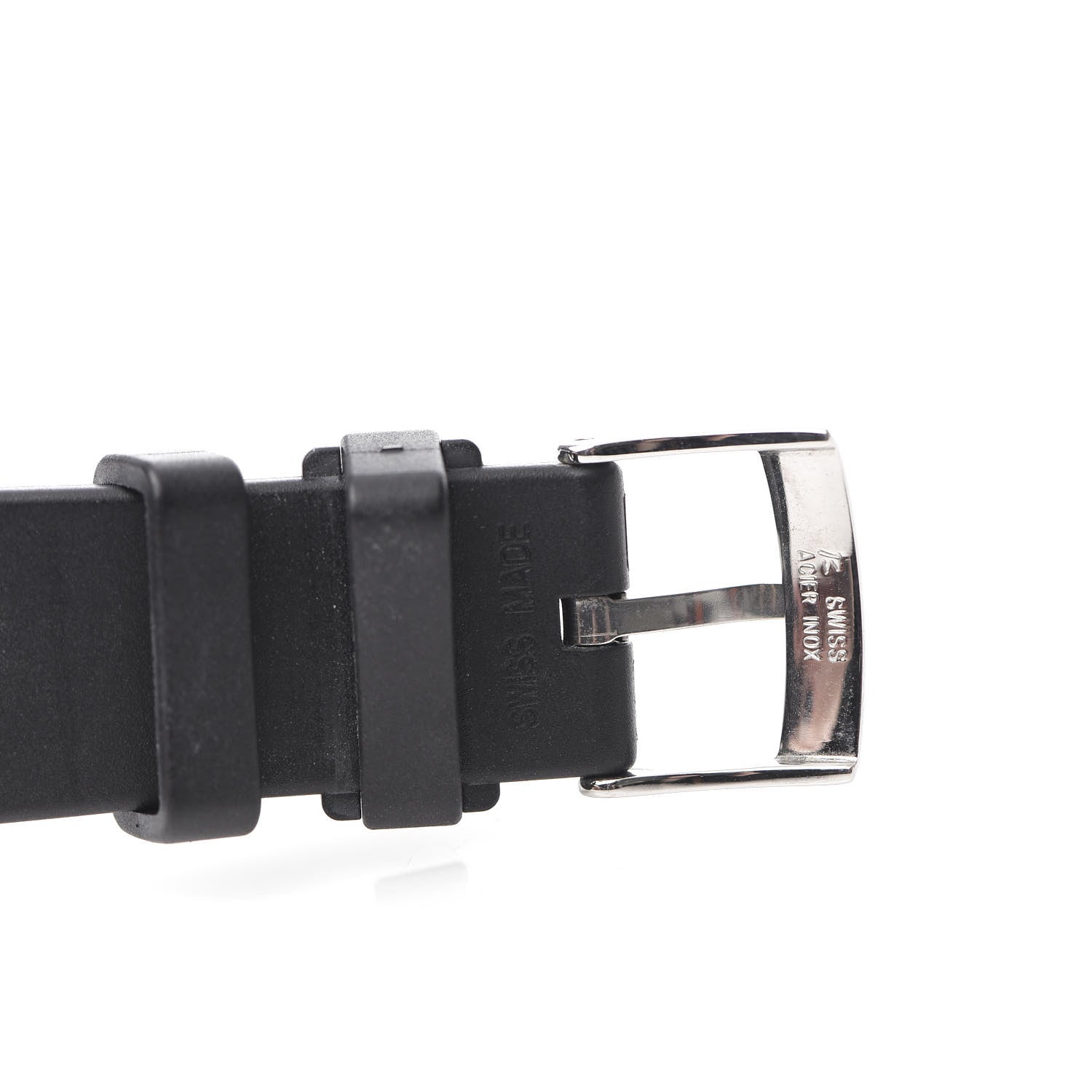 Chopard Stainless Steel Rubber 5 Diamond 38mm Happy Sport Dolphin Quartz Watch Black 8 of 9