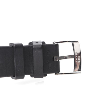 Chopard Stainless Steel Rubber 5 Diamond 38mm Happy Sport Dolphin Quartz Watch Black 8 of 9