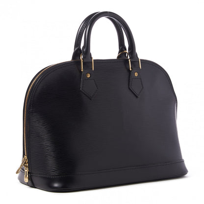 Louis Vuitton Epi Alma PM Black 2 of 8