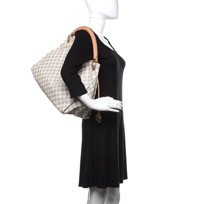Louis Vuitton Damier Azur Artsy MM 2 of 13