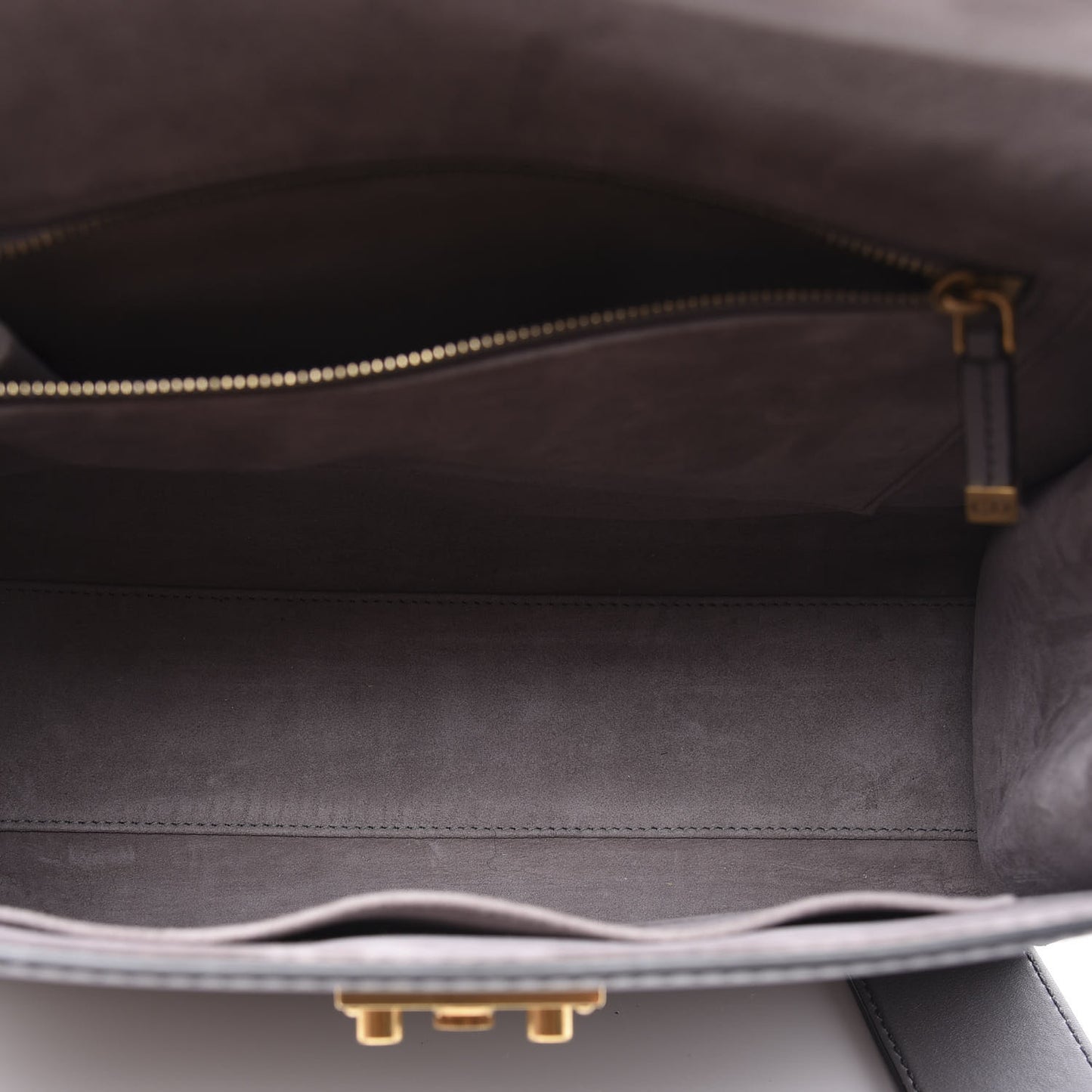 Calfskin Dioraddict Top Handle Iron Grey
