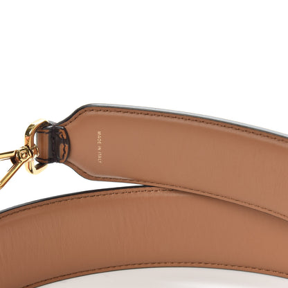 Fendi Calfskin FF 1974 Embossed Strap You Tobacco Black 3 of 4