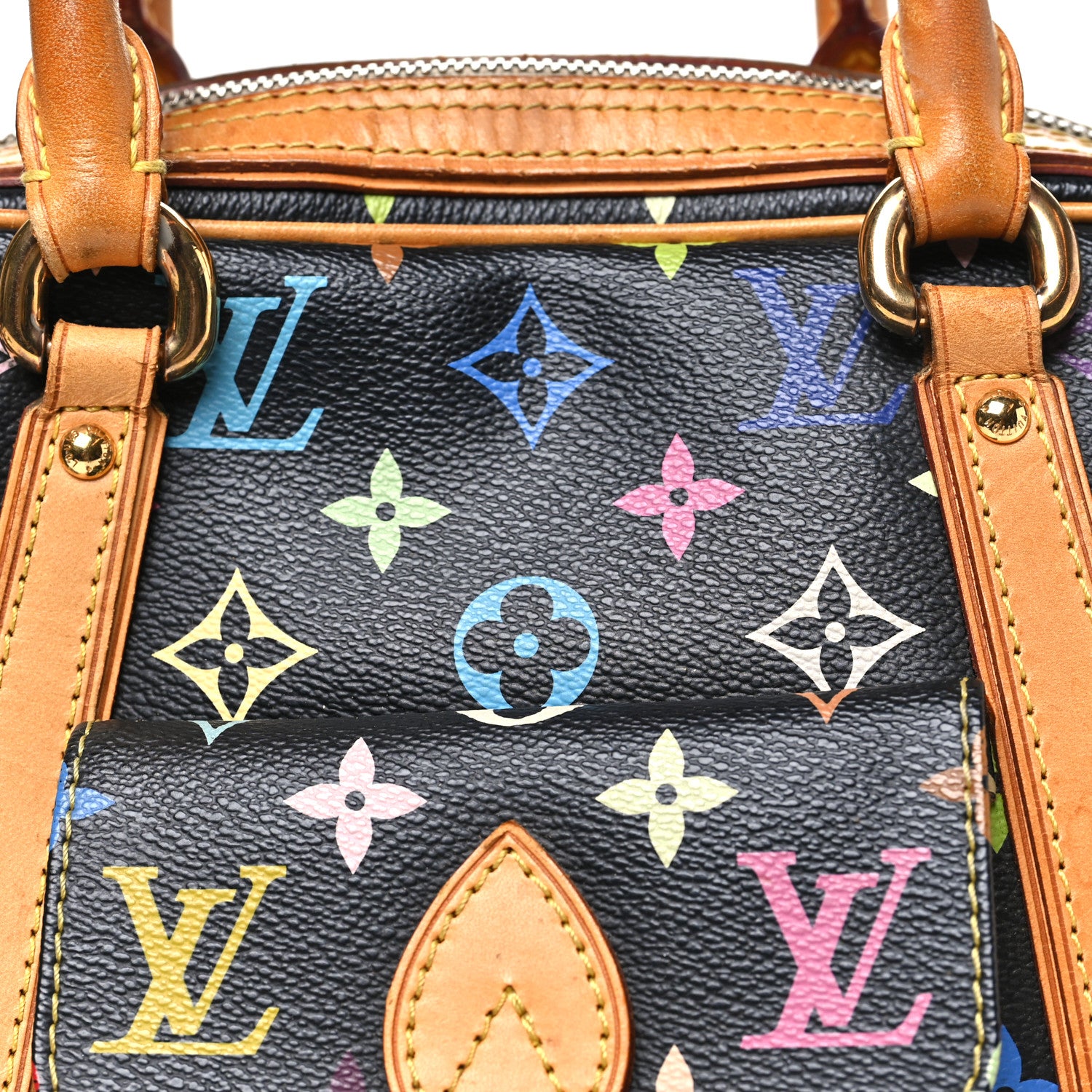 Louis Vuitton Monogram Multicolor Priscilla Black 7 of 12