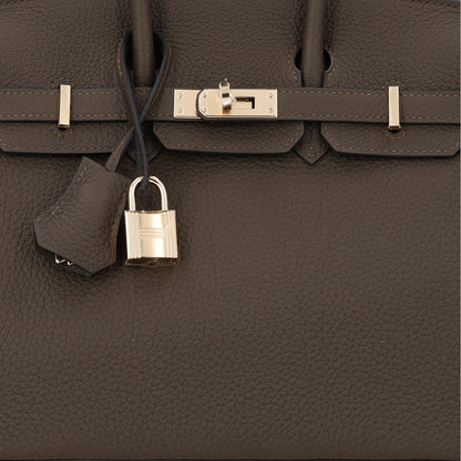 Hermes Togo Birkin 25 Vert Loden 8 of 11
