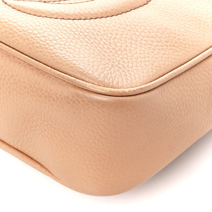 Gucci Pebbled Calfskin Small Soho Disco Bag Camelia 10 of 10