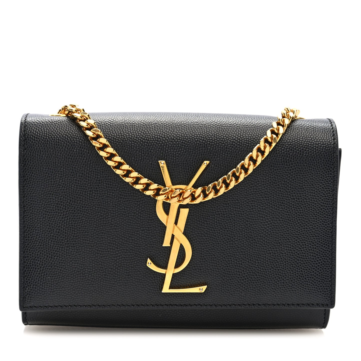 Grain De Poudre Small Monogram Kate Satchel Black