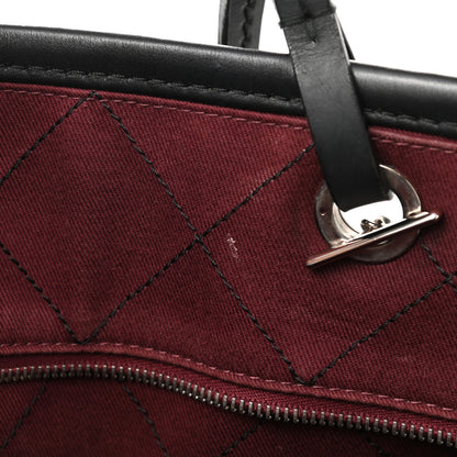Chanel Grained Calfskin Shopping Fever Tote Black 12 of 12