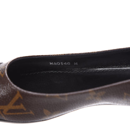Louis Vuitton Patent Monogram Fetish Ballerina Flats 34.5 9 of 9