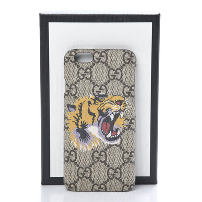 Gucci GG Supreme Monogram Tiger Print iPhone 7/8 Case 7 of 7