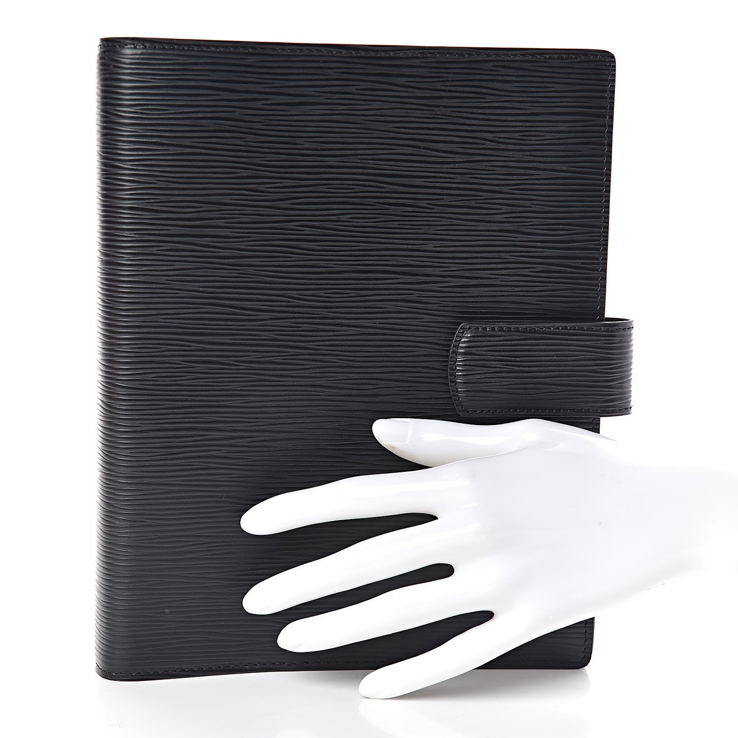 Louis Vuitton Epi Large Ring Agenda Black 2 of 8