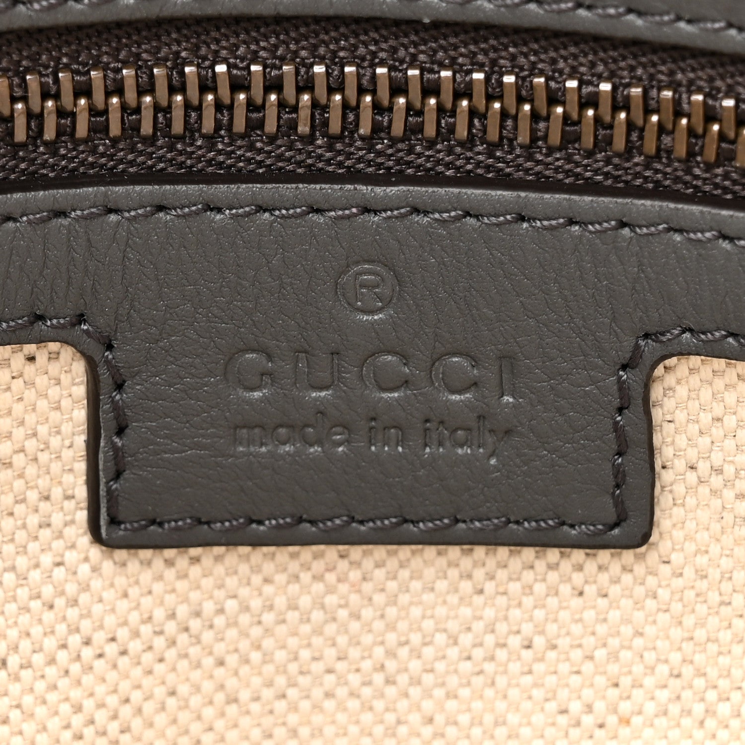 Gucci Koi Calfskin Small Bauletto Duffle Top Handle Bag Grey 6 of 11