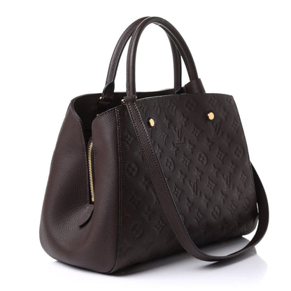 Louis Vuitton Empreinte Montaigne MM Terre 3 of 12