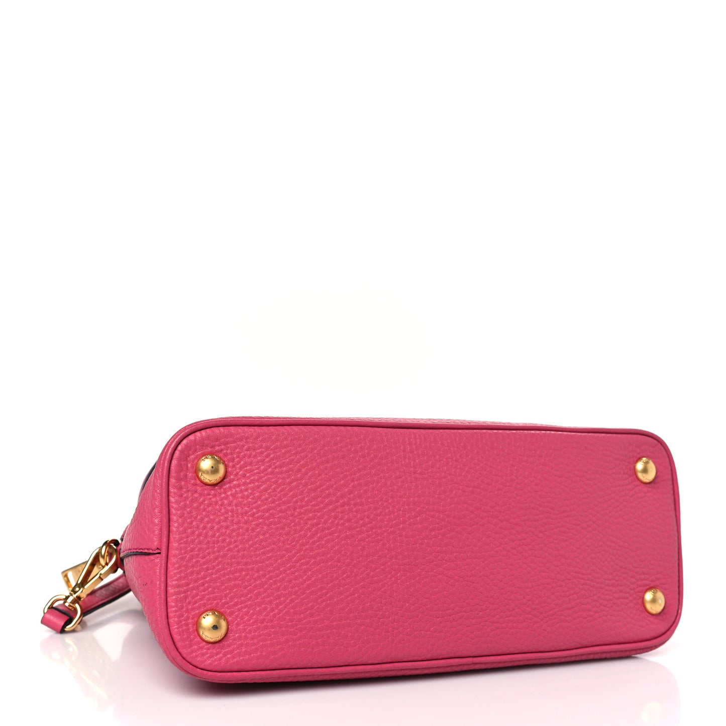 Vitello Daino Dome Tote Peonia Peonia