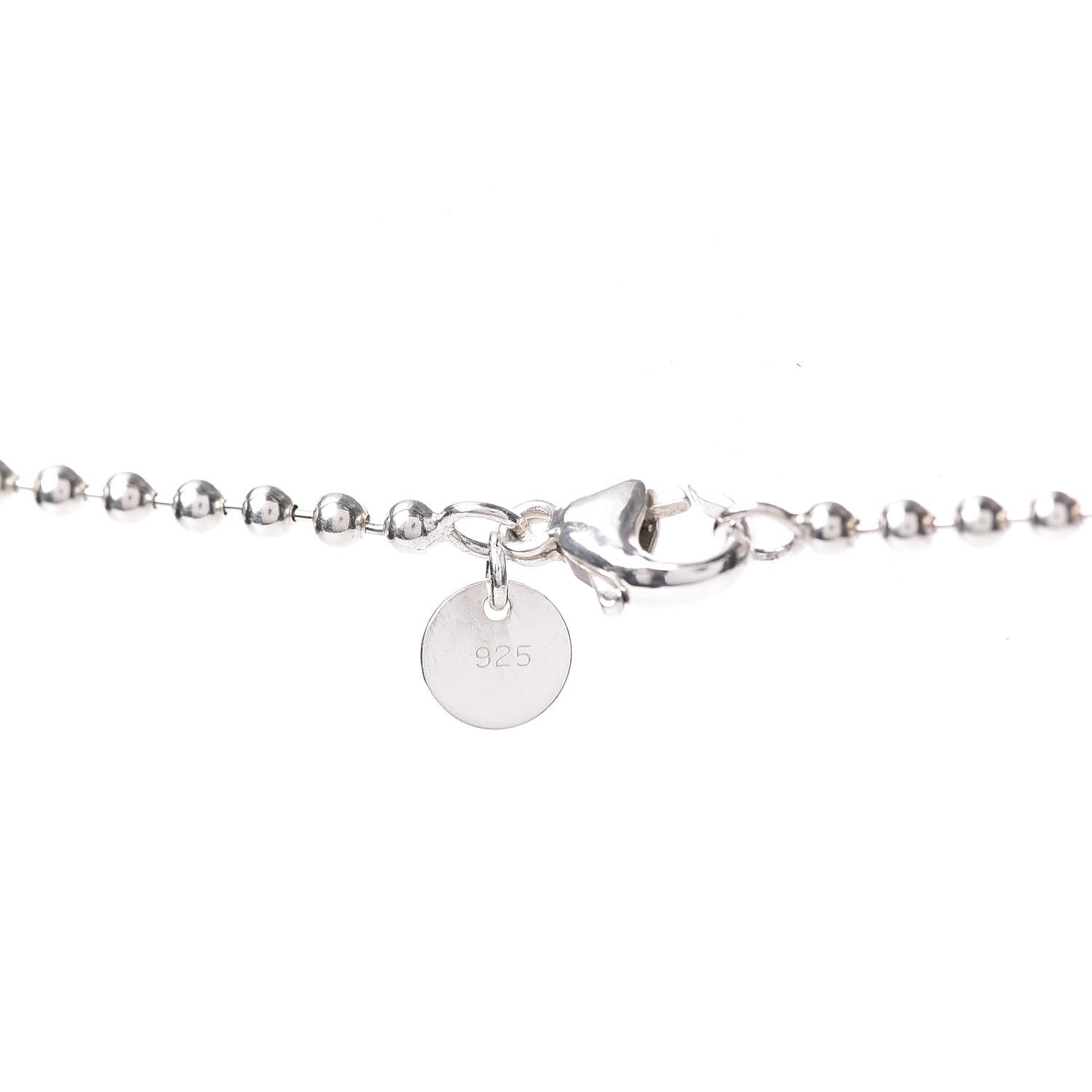 Tiffany Sterling Silver Long Return to Tiffany Heart Pendant Necklace 5 of 6