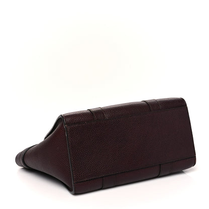 Mulberry Grain Vegetable Tanned Calfskin Small Zipped Bayswater Oxblood 3 of 11