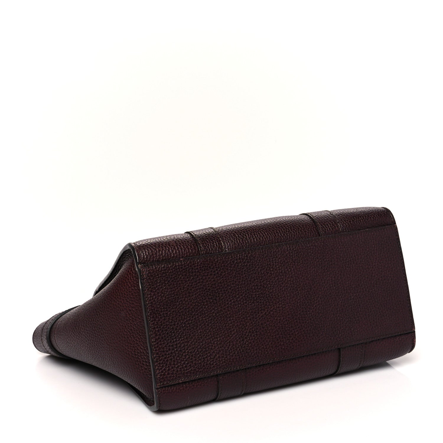 Mulberry Grain Vegetable Tanned Calfskin Small Zipped Bayswater Oxblood 3 of 11