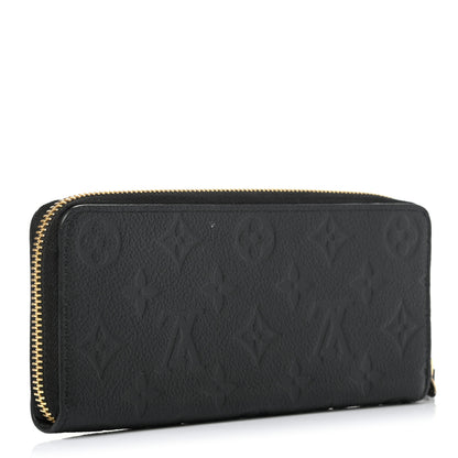 Louis Vuitton Empreinte Clemence Wallet Black 3 of 7