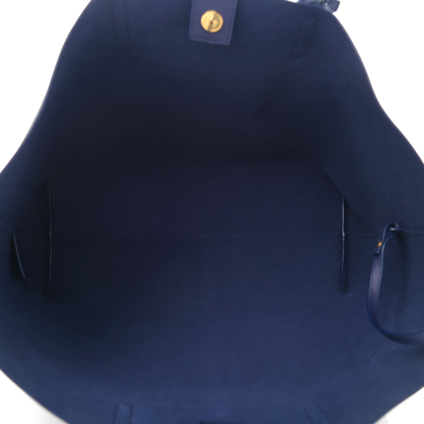 Calfskin Large Shopping Tote Saphir