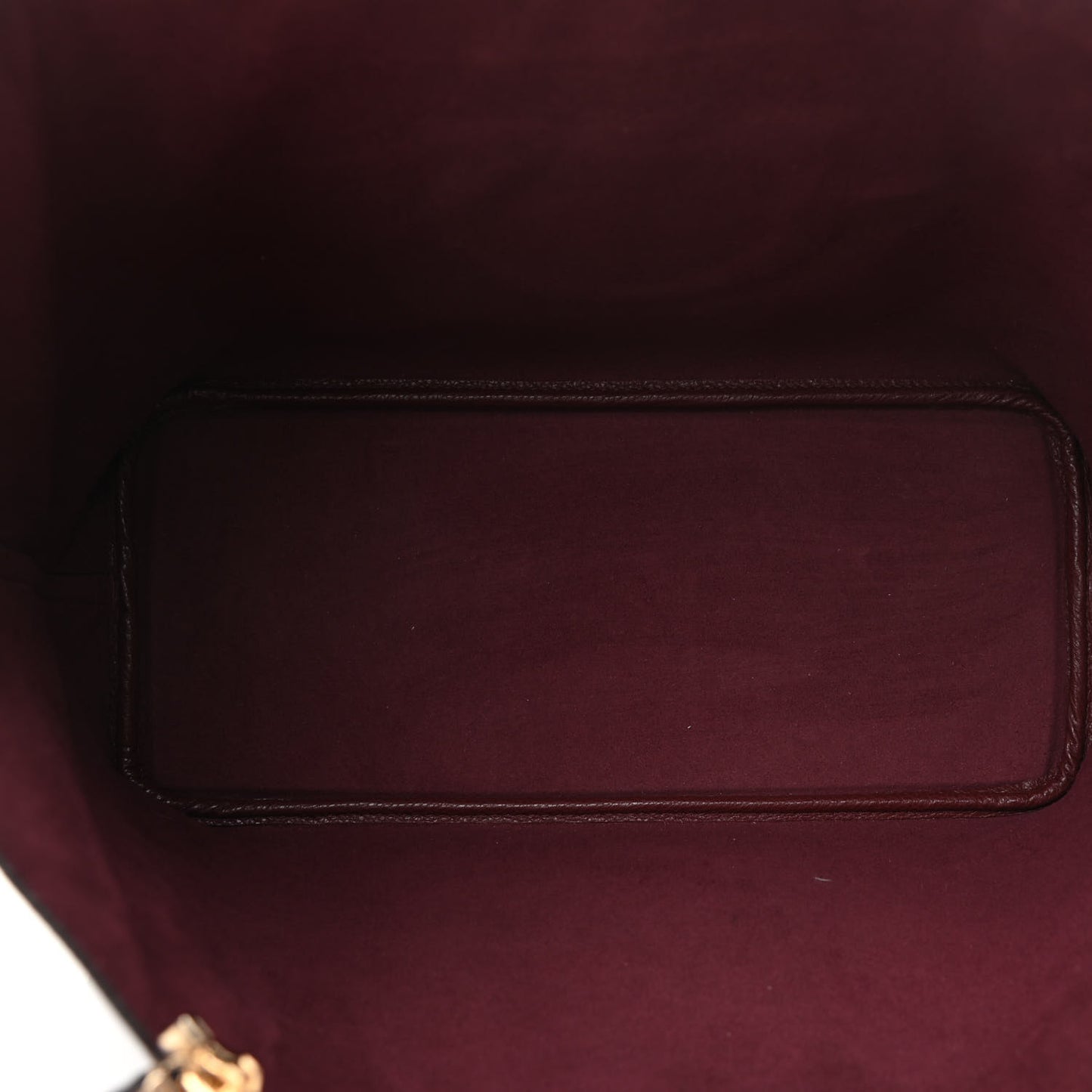 Calfskin Medium Gancini Tote Burgundy