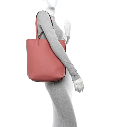 Moynat Taurillon Blush Calfskin Quattro Reversible Tote TPM Blue Pink 2 of 18