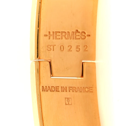 Hermes Enamel Narrow Clic Clac H Bracelet GM Vert Flamboyant 4 of 5