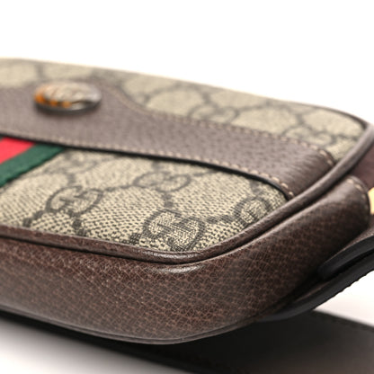 Gucci GG Supreme Monogram Ophidia Belted iPhone Case 75 30 Brown 10 of 10