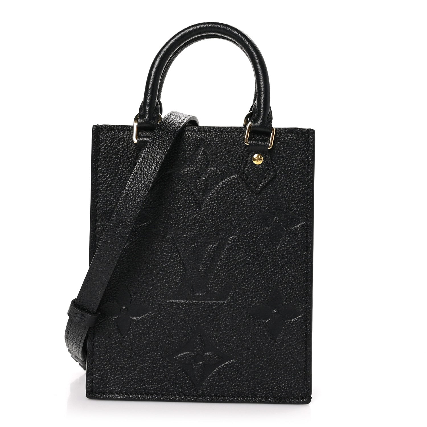 Louis Vuitton Empreinte Monogram Giant Petit Sac Plat Black 1 of 9