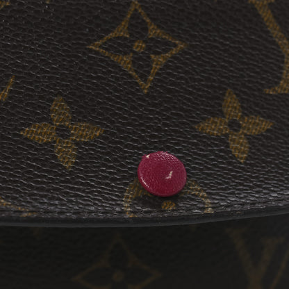 Louis Vuitton Monogram Emilie Wallet Fuchsia 10 of 11